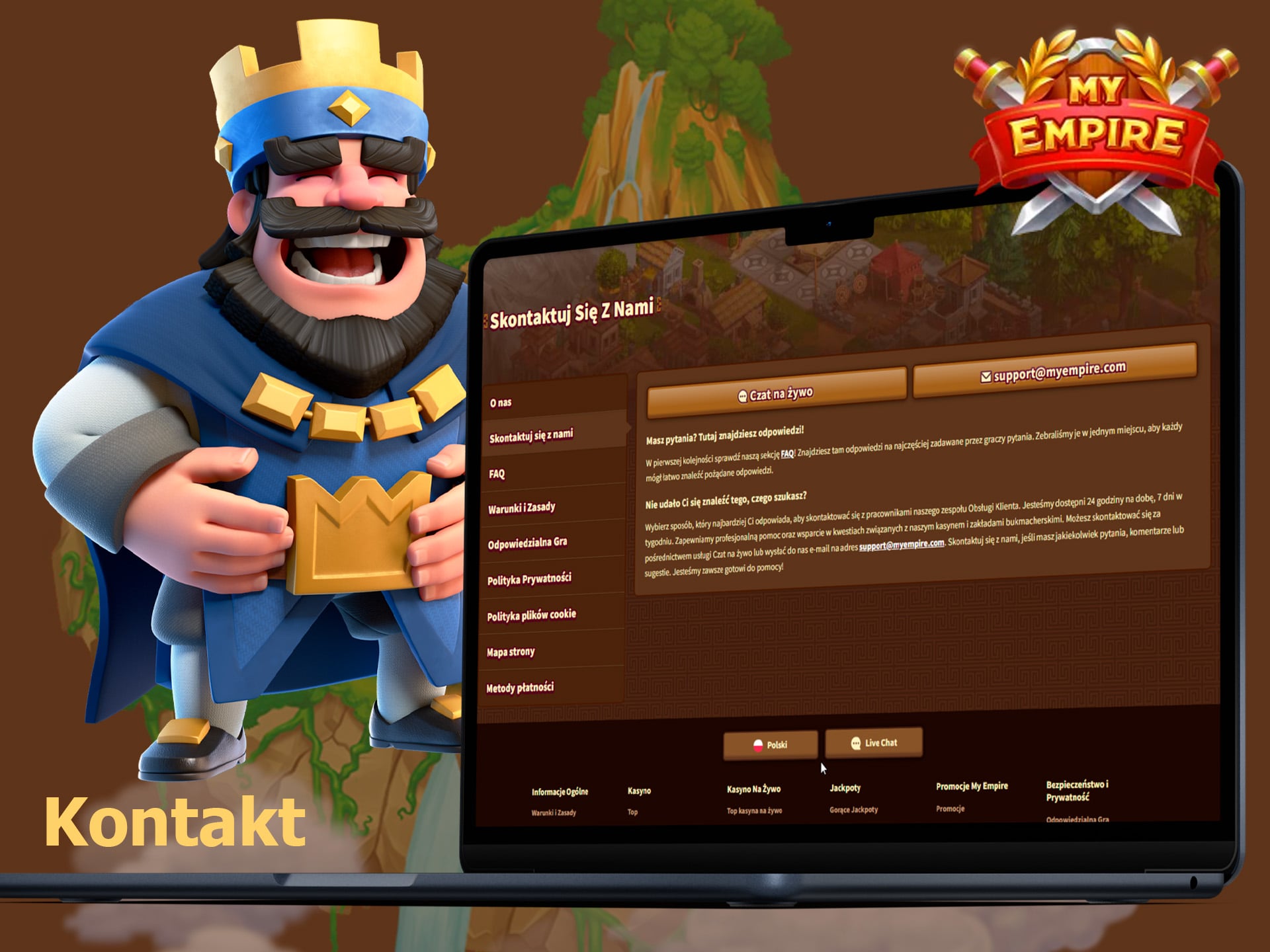 MyEmpire Kontakt