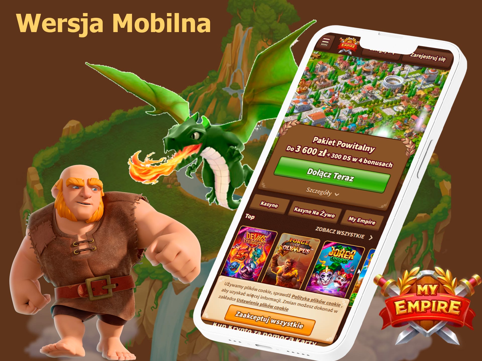 mobilna wersja platformy MyEmpire
